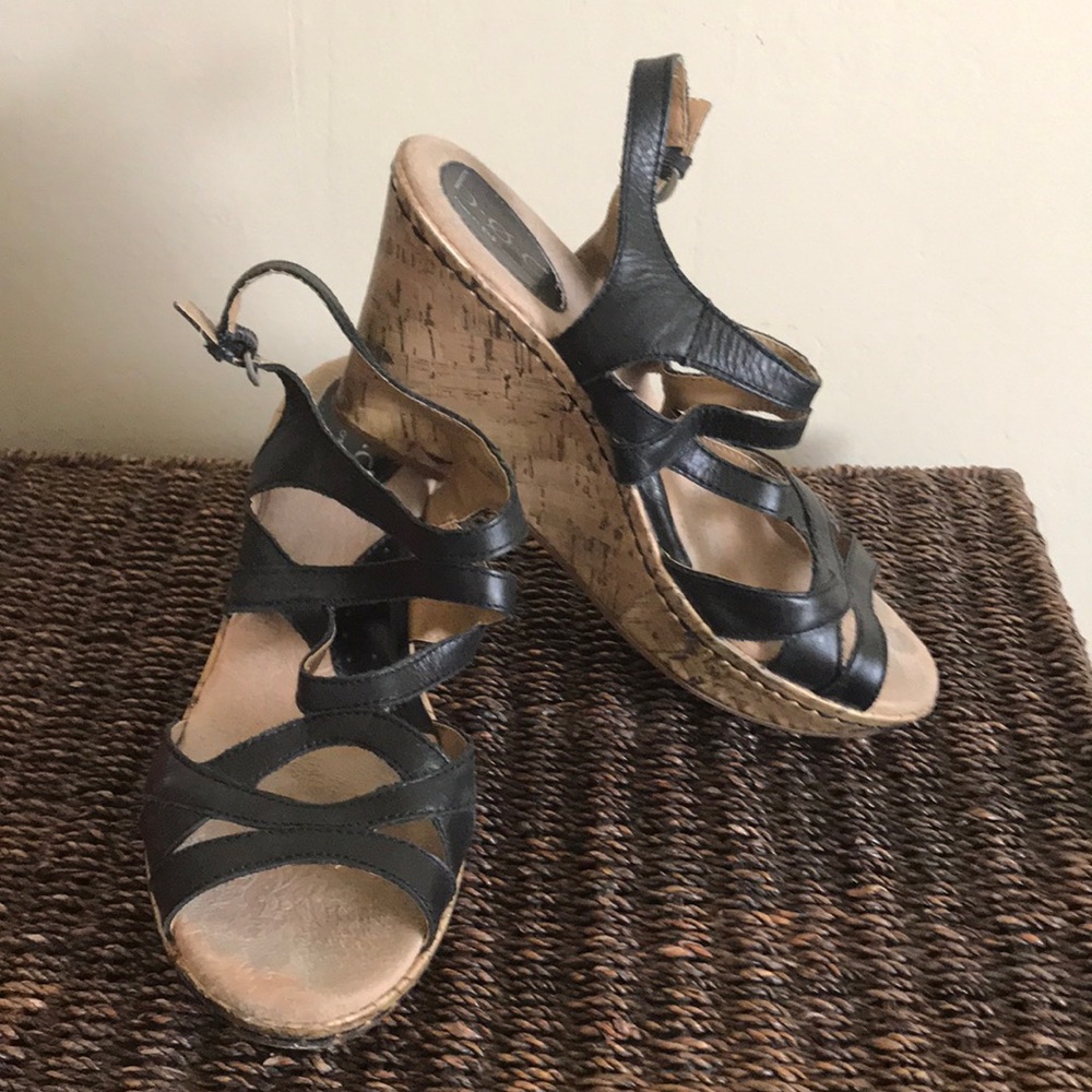 BOC wedged sandals